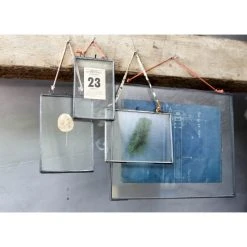 Nkuku Small Zinc Glass Kiko Frame