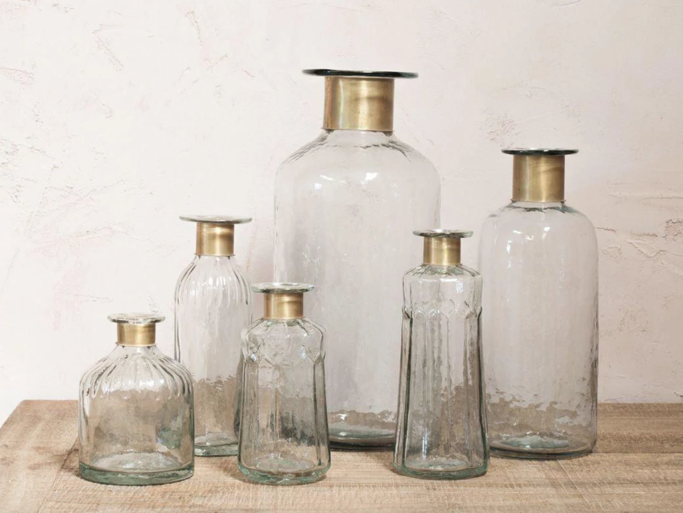 Nkuku Chara Hammered Bottle - Handcrafted Room Decor Vase 2 Nkuku Chara Hammered Bottle