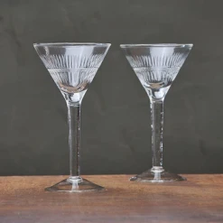 Nkuku Set of 4 Clear Mila Cocktail Glass