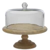 Nkuku Recycled Glass Dome Cake Stand