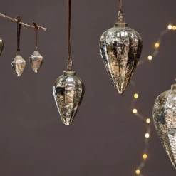 Nkuku Small Oiled Antique Khutu Baubles Set of 4