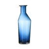 Nkuku Zaani Large Glass Vase - Indigo Blue