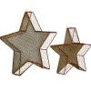 Nkuku Large Metal and Wire Chatari Star