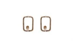 Nkuku Brass Rectangular Tima Hanger