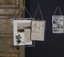 Nkuku Small Kiko Zinc Hanging Frame 4 x 6 inch Portrait