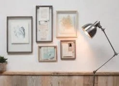 Nkuku 50x35 cm Dark Mango Wood and Glass Indu Frame