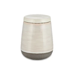 Nkuku Edo Storage Jar - Slate