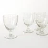 Nkuku Yala Hammered Wine Glass Set Of Four