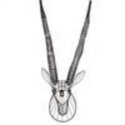 Nkuku Eko Wire Antelope Head