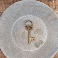 Nkuku Bansi Brass Keyring