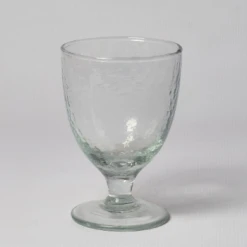 Nkuku Low Hammered Wine Glass