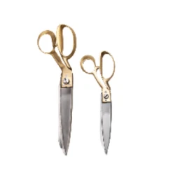 Nkuku Borani Brass Scissors - Small