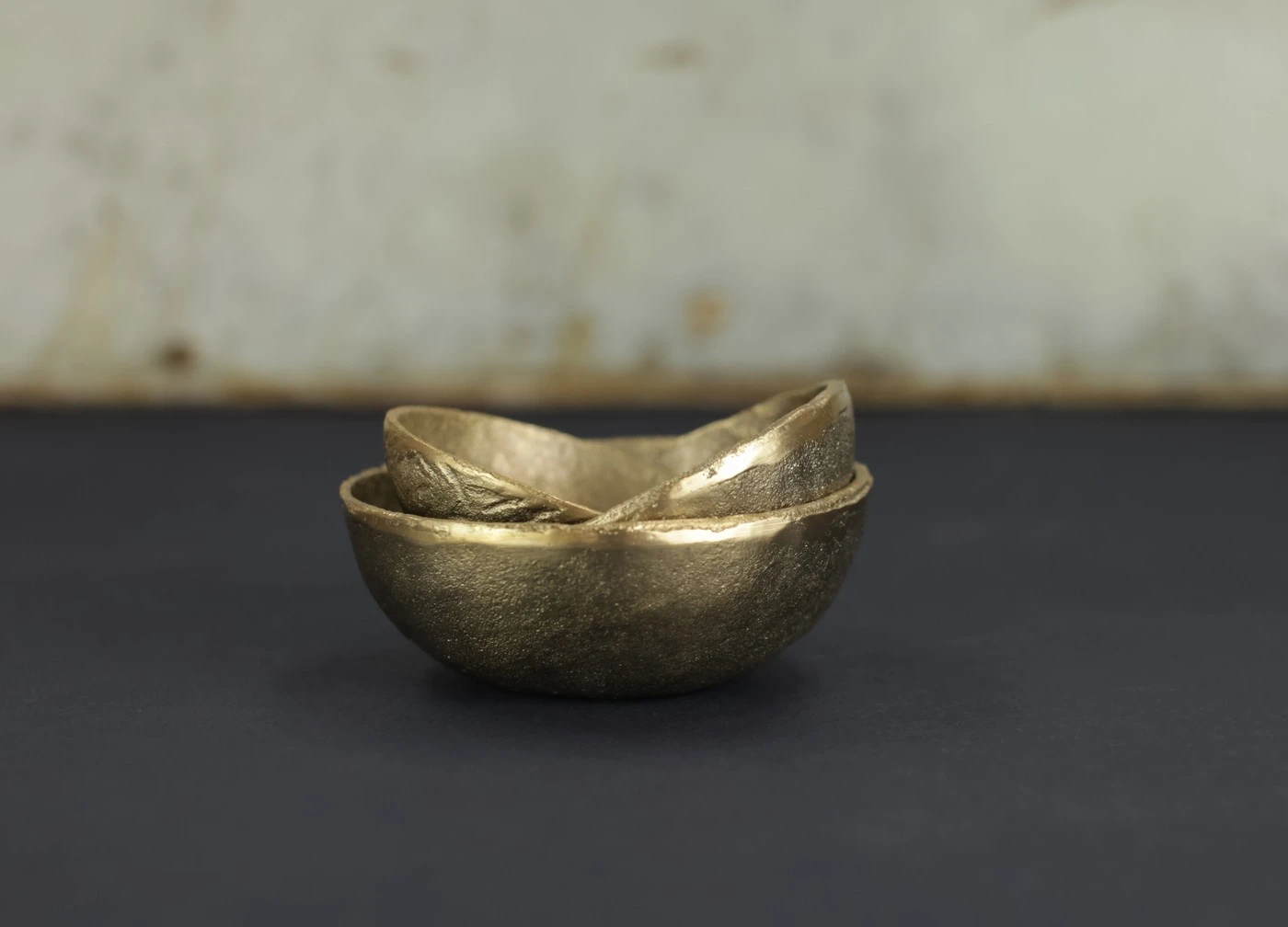 Nkuku Medium Jahi Gold Bowl - Handcrafted Home Decor & Room Decoration 4 Nkuku Medium Jahi Gold Bowl