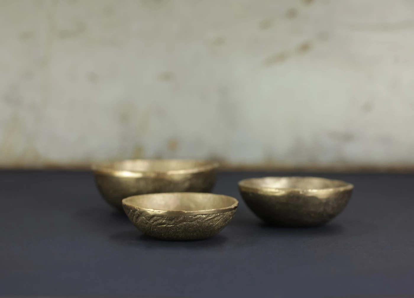 Nkuku Medium Jahi Gold Bowl - Handcrafted Home Decor & Room Decoration 5 Nkuku Medium Jahi Gold Bowl