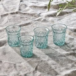 Nkuku Karala Clear Tumbler - Set of 4