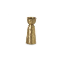 Nkuku Jahi Brass Candlestick Small