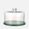 Nkuku Ovah Marble Cake Dome - Deep Green