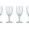 Nkuku Set of 4 Clear Mila Wine Glass
