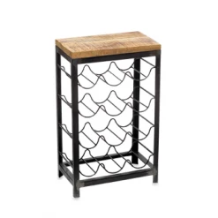 Nkuku Obra Industrial Style Wine Rack