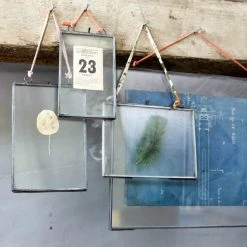 Nkuku Medium Zinc Glass Kiko Frame