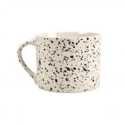 Nkuku Ama Splatter Mugs - Set of 2 - Short