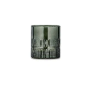Nkuku Mila Tumbler Dark Emerald - Eco-Friendly Glass Tumbler for Home, Office, or Travel 1 Nkuku Mila Tumbler Dark Emerald